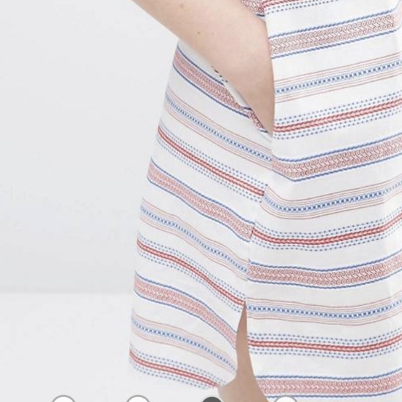 ASOS Off Shoulder Sundress in Stripe - Picture 4 of 5